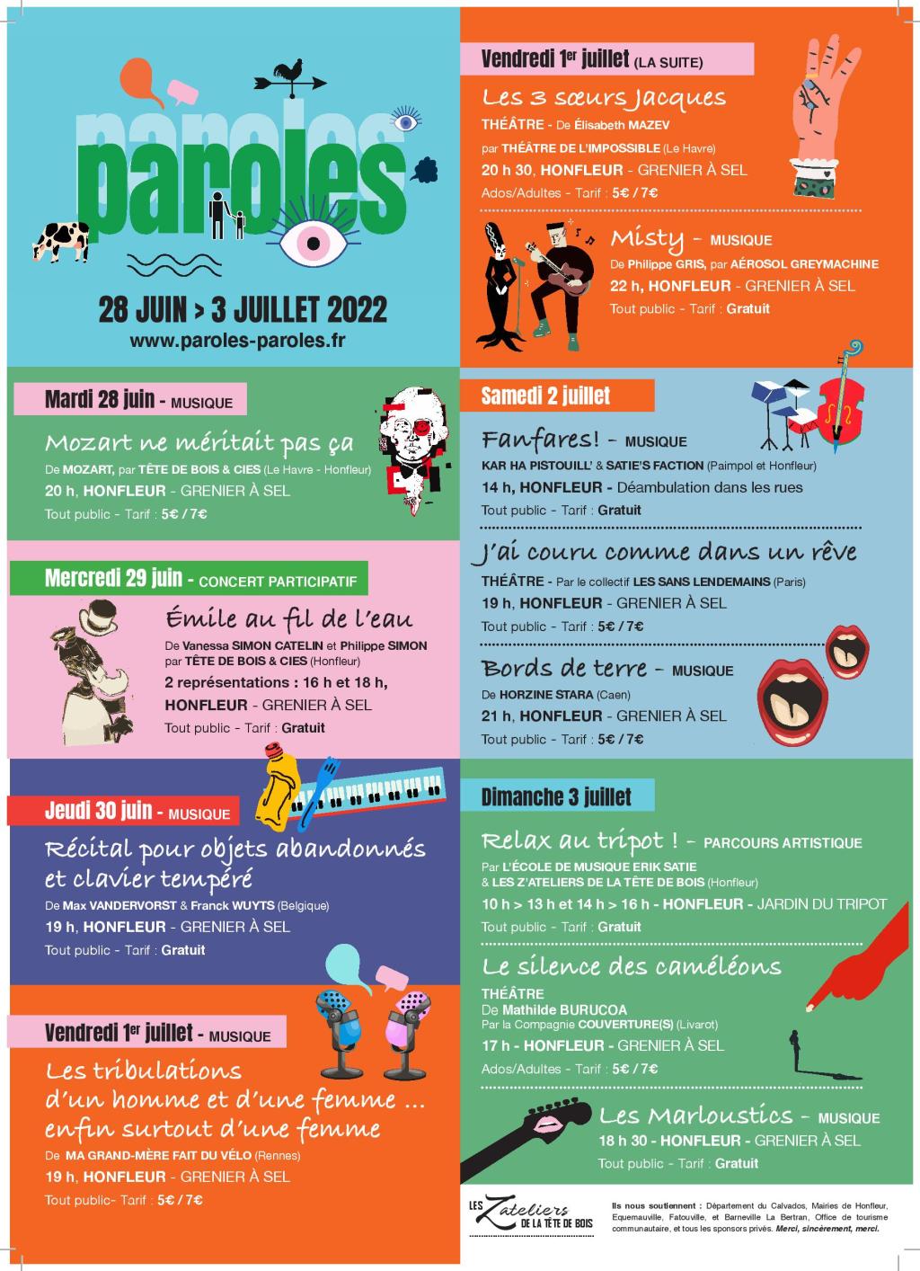 Paroles d’été